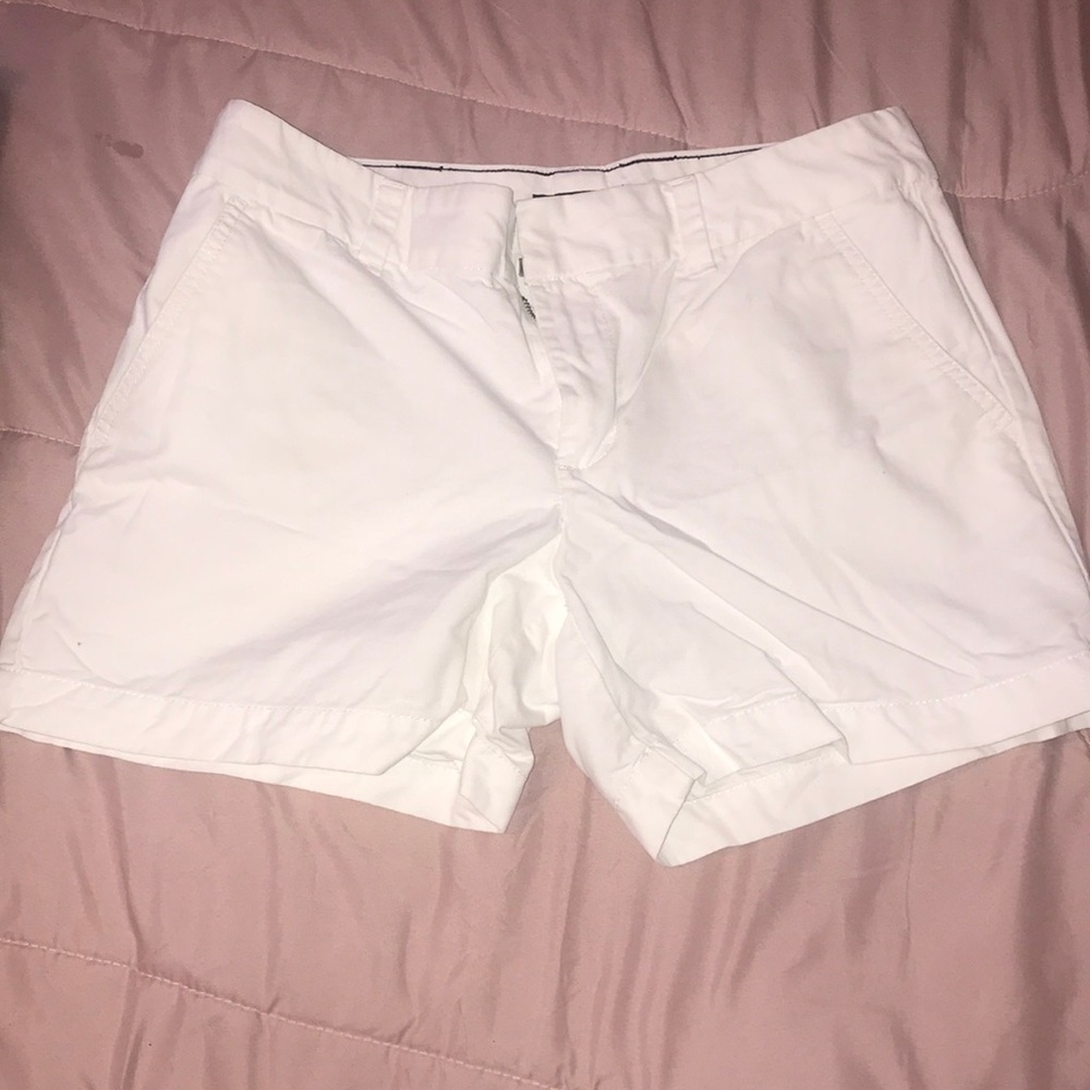 White Shorts